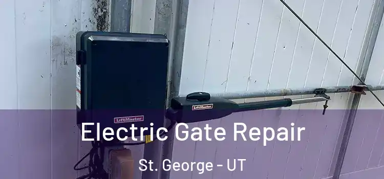  Electric Gate Repair St. George - UT