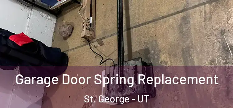  Garage Door Spring Replacement St. George - UT