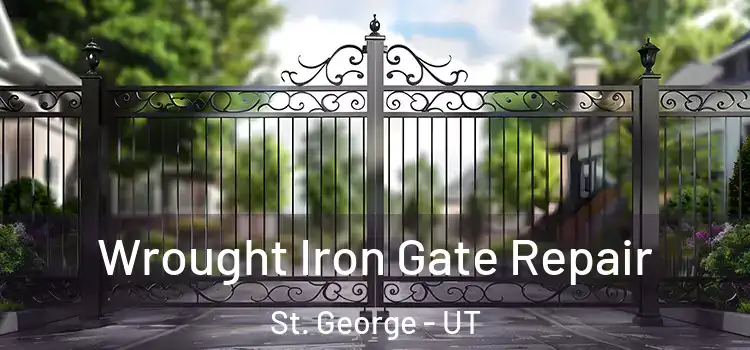  Wrought Iron Gate Repair St. George - UT